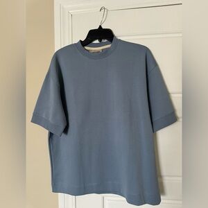 Men’s Amongst Others Oversized Tee in Blue Fin